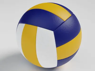 Volleyball Ball 3D model Low-poly 3D model purchase