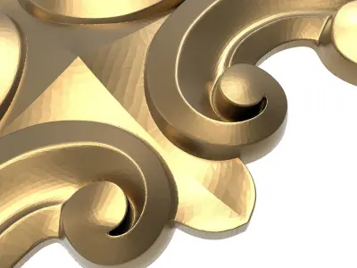  decorative pattern ready for 3D printing 3D model 217