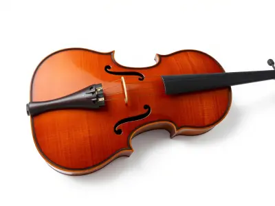 Deep Amber Varnish Cello model pack Low-poly 3D model