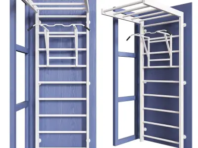 Children sports wall 3D model