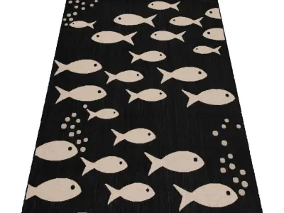 Rug Set 2409 3D model