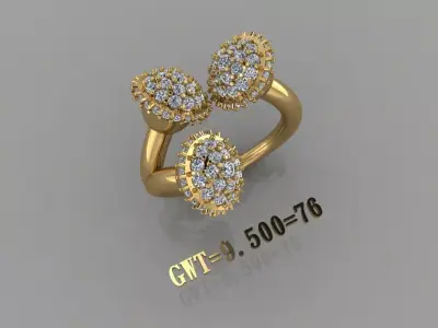 FASION RING 3D model 4