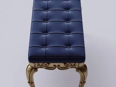 Classic bench 3D model