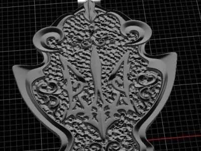 Ukrainian Trident 3D print model