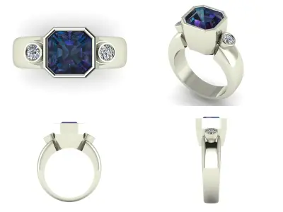 Ring od 18 3D print model