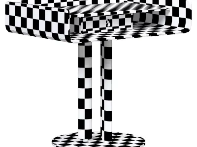 aitalian luxury bedside table 3D model