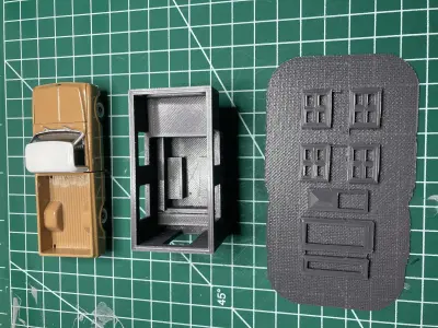 Greenligt Chevrolet C-10 Pickup Camper  3D print model