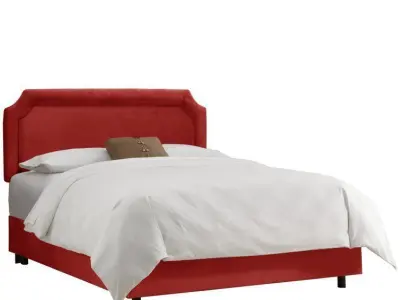 Coro Daniel-Jack Upholstered Standard Bed Free 3D model