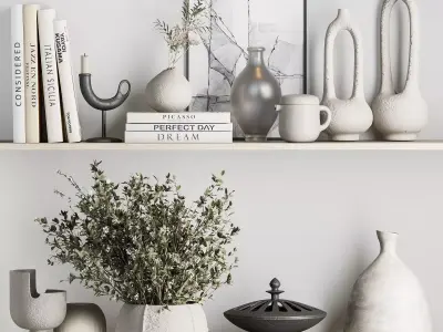 Decorative set047 3D model