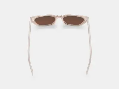 Janelle Sunglasses in Praline 3D model