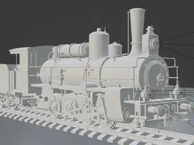 Train 3D model