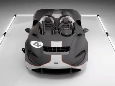 McLaren Elva M1A 3D model