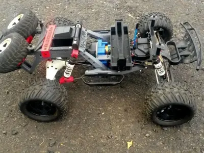 Traxxas 2wd Solid Rear Axle Conversion 3D print model