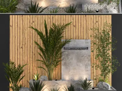 fountain vol 18-garden 3D model