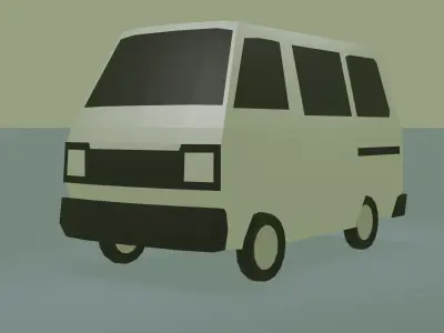 Low poly Bolan Omni Low-poly 3D model