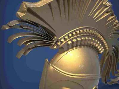 Spartan for 3D printing and CNC 3D print model