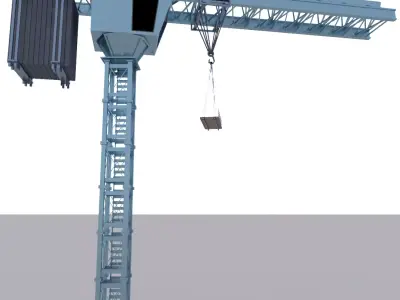 Crane 3D model