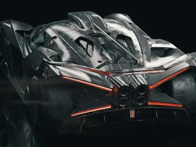 bugatti bolide 3D model