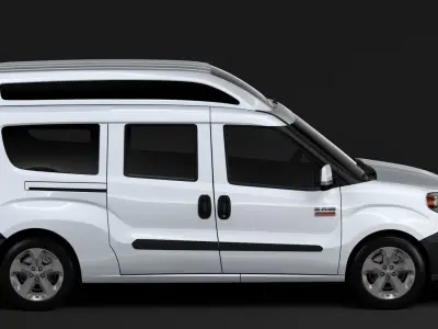 Ram ProMaster City Wagon SLT H2 2020 3D model