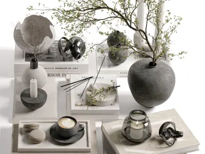 Decorative Set 03 3D model