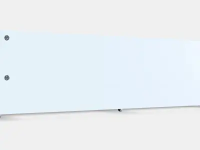 BRIMNES Daybed frame with 2 drawers Low-poly 3D model