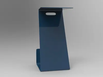 Osi Side Table Low-poly 3D model