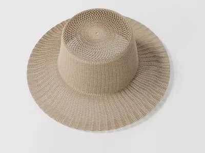 WICKER BASKET15 3D model