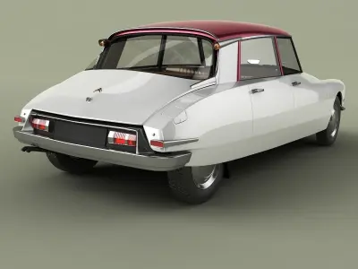 Citroen DS 19 3D model
