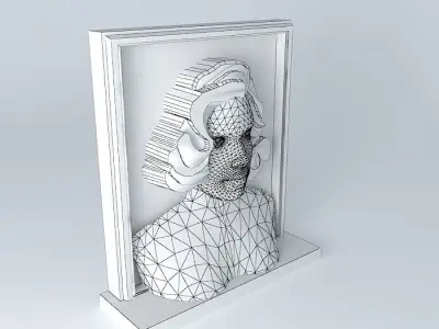 LAUREN 3D Sculpture Free 3D model