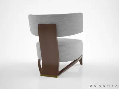 Donghia Egos lounge chair 3D model