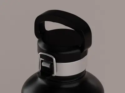 Sport Bottle 3D model 6