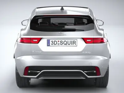 Jaguar E-Pace Regular 2021 3D model