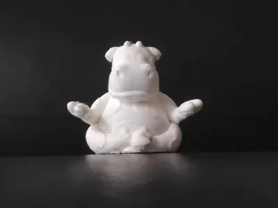 Yoga Cow 3D print model