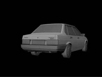 vaz 21099  Free 3D model