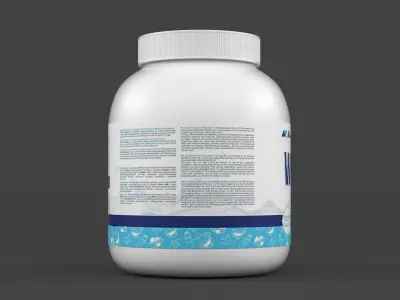 Protein Powder 3D model 127