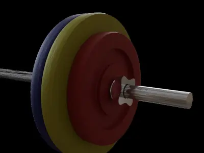 weight lift 3D model