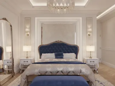 Classic Interior Design 3D model