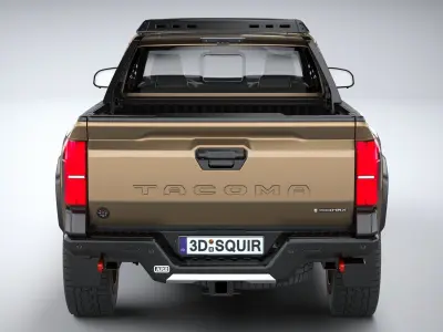 Toyota Tacoma Trailhunter 2024 3D model