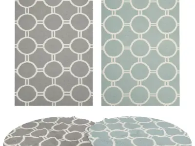 Rugs No 725 Low-poly 3D model