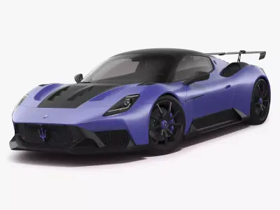Maserati GT2 Stradale 3D model