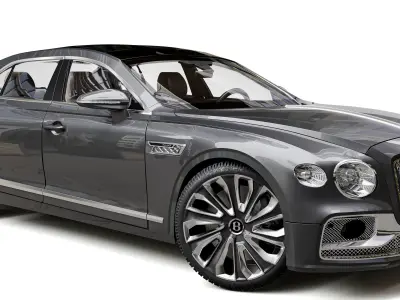 Bentley Flying Spur Mulliner 2022 3D model