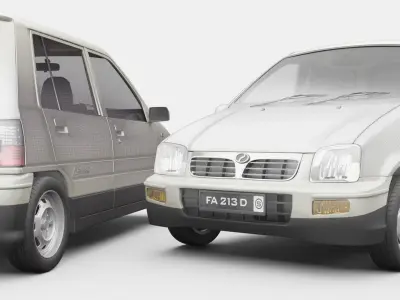Perodua Kancil 850 3D model