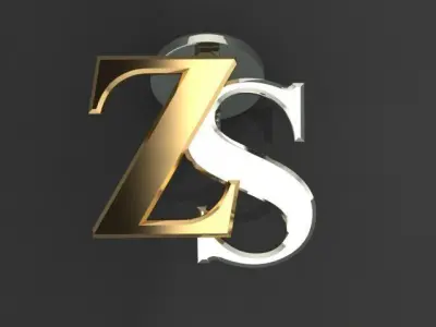 Cufflinks SZ 3D print model