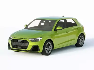 Audi A1 2019 3D model