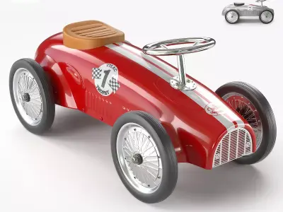 Vilac Ride On Racing Car 3D model