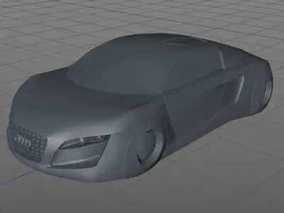 Audi Rsq 3D model 3D model