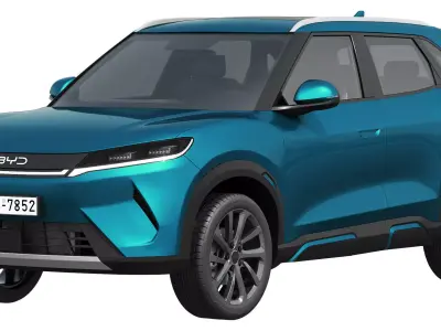 BYD Atto 2 DM-i 2025 3D model