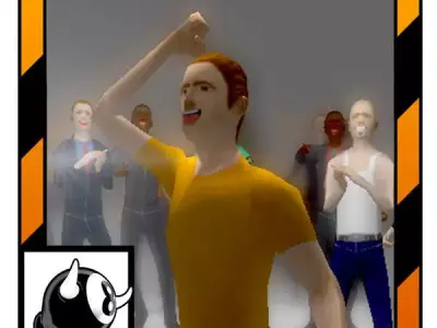 Audience Unity Ready Free low-poly 3D model