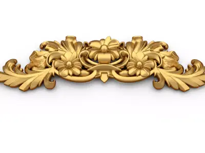 carved classic decorative ornament cnc 3d printing stl 27  3D print model