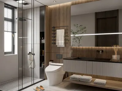 Bathroom 62 3D model